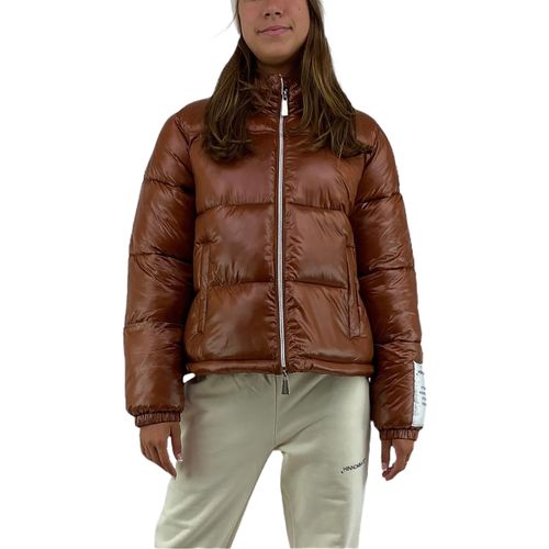 Veste Piumino All Zip In Nylon Con Etichetta Sul Polso - Hinnominate - Modalova