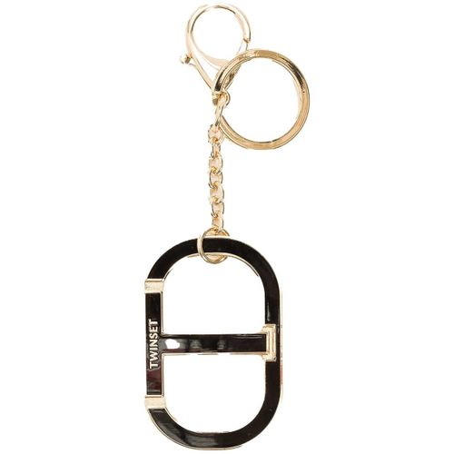 Porte clé Portachiavi In Metallo Con Oval T E Moschettone - Twin Set - Modalova