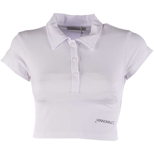 T-shirt Corta In Bielastico Con Stampa - Hinnominate - Modalova