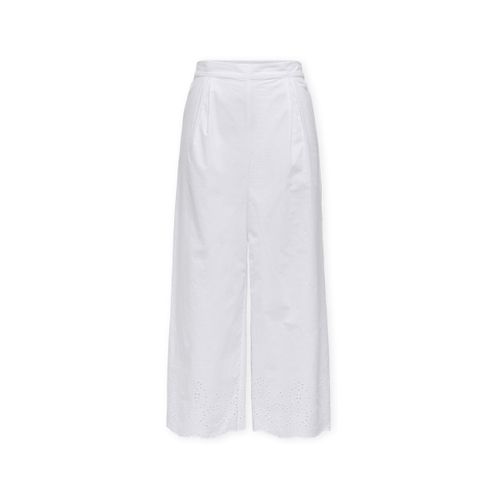 Pantalon Roxanne Long Trousers - Bright White - Only - Modalova