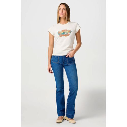 T-shirt Tee Shirt SHRUNKEN White - Wrangler - Modalova