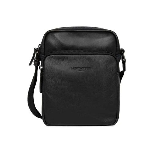 Sacoche Sacoche Cuir Soft Vintage Noir/Bleu - LANCASTER - Modalova