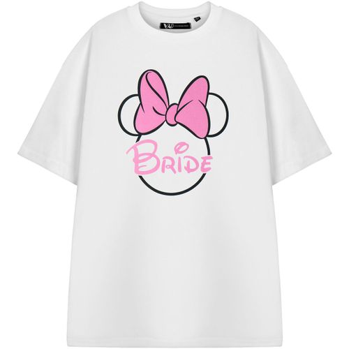 T-shirt Minnie Mouse Bride Hen Party T-shirt à manches courtes - Disney - Modalova