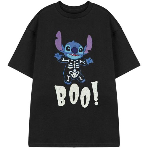 T-shirt Lilo Stitch Boo T-shirt à manches courtes - Disney - Modalova
