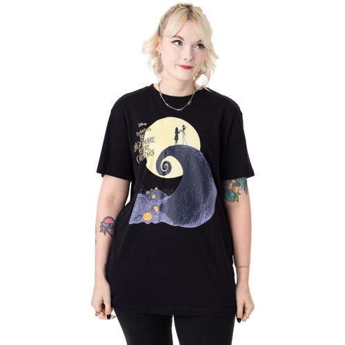 T-shirt The Nightmare Before Christmas Moon T-shirt à manches courtes - Disney - Modalova