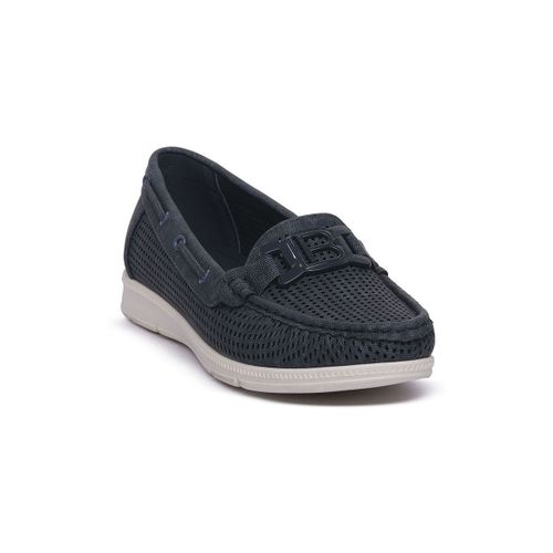 Mocassins Laura Biagiotti CALF NAVY - Laura Biagiotti - Modalova