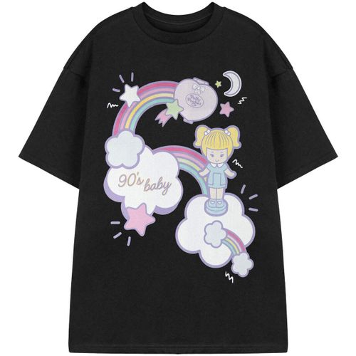 T-shirt 90's Baby Black T-shirt à manches courtes - Polly Pocket - Modalova