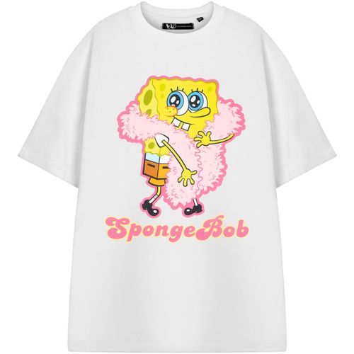 T-shirt Feather Boa T-shirt à manches courtes - Spongebob Squarepants - Modalova