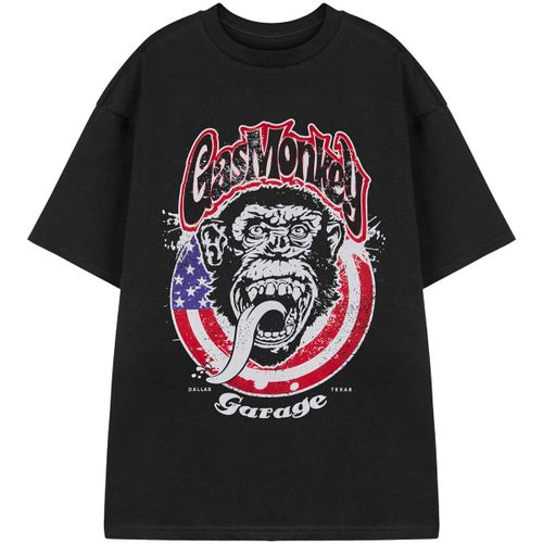 T-shirt USA Flag T-shirt à manches courtes - Gas Monkey Garage - Modalova