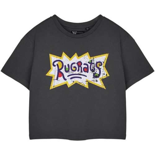 T-shirt Retro Logo Crop T-shirt court à manches courtes - Rugrats - Modalova