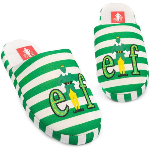 Chaussons Striped With Logo Placement Print Chaussons mules - Elf - Modalova