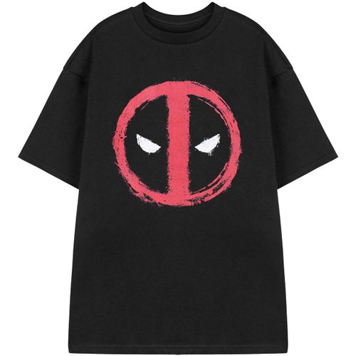 T-shirt Deadpool Face T-shirt T-shirt à manches courtes - Marvel - Modalova