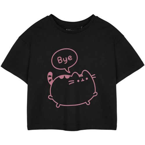 T-shirt Bye T-shirt court à manches courtes - Pusheen - Modalova