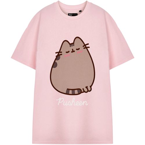 T-shirt Blush Womens T-shirt à manches courtes - Pusheen - Modalova