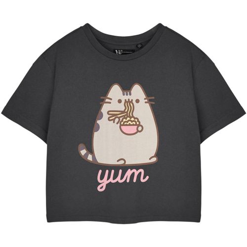 T-shirt Yum Noodles T-shirt court à manches courtes - Pusheen - Modalova