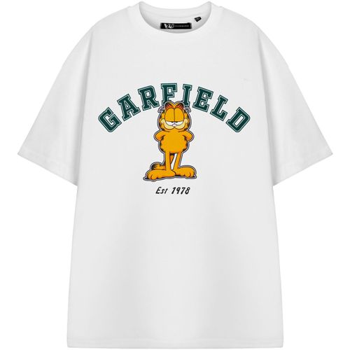 T-shirt College T-shirt T-shirt à manches courtes - Garfield - Modalova