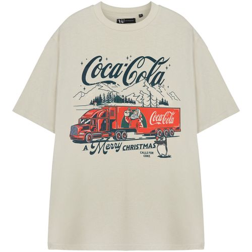T-shirt A Merry Christmas T-shirt à manches courtes - Coca-Cola - Modalova
