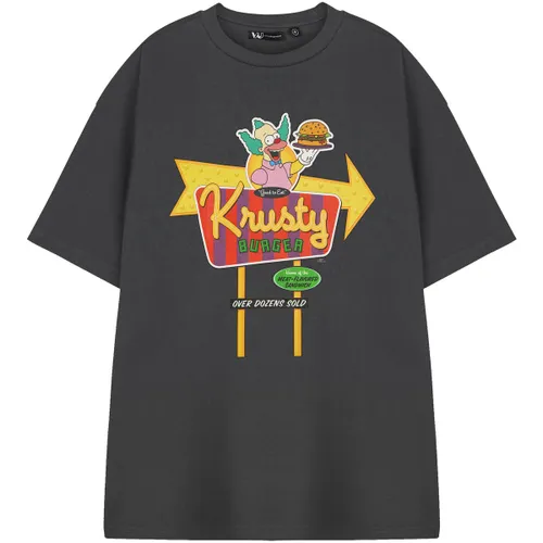 T-shirt Krusty Burger T-shirt à manches courtes - Dessins Animés - Modalova