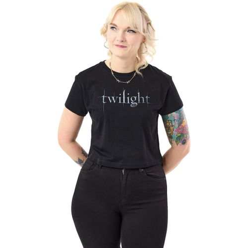 T-shirt Logo Crop T-shirt court à manches courtes - Twilight - Modalova