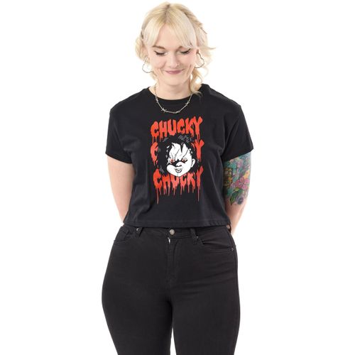T-shirt Crop T-shirt court à manches courtes - Chucky - Modalova