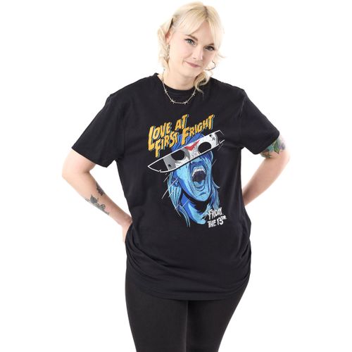 T-shirt Love At First Fright T-shirt à manches courtes - Friday The 13Th - Modalova
