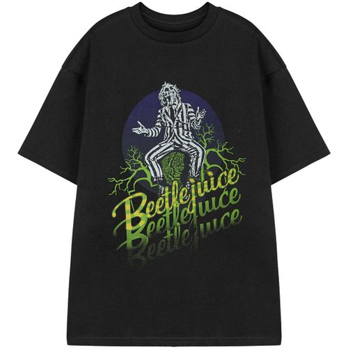 T-shirt Logo Fade T-shirt à manches courtes - Beetlejuice - Modalova