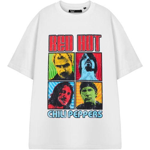 T-shirt Squares T-shirt à manches courtes - Red Hot Chili Peppers - Modalova