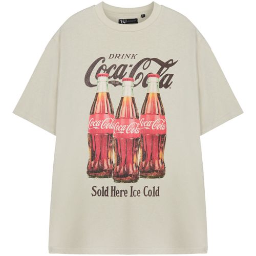T-shirt Sold Here Ice Cold T-shirt à manches courtes - Coca-Cola - Modalova