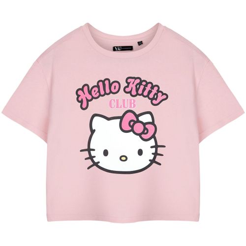 T-shirt Club T-shirt court à manches courtes - Hello Kitty - Modalova