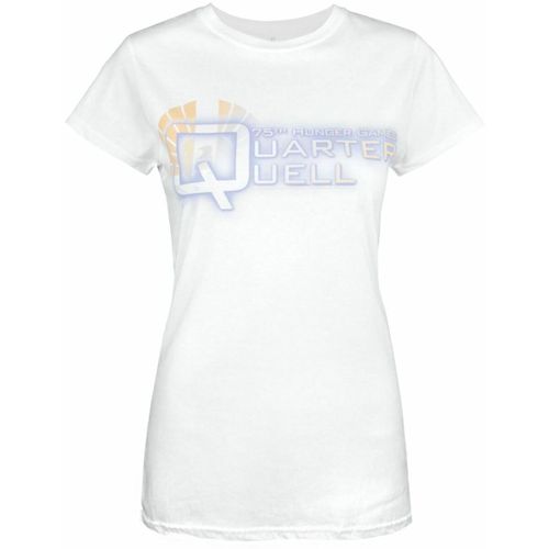 T-shirt Quarter Quell Text Print T-shirt à manches courtes - Hunger Games - Modalova