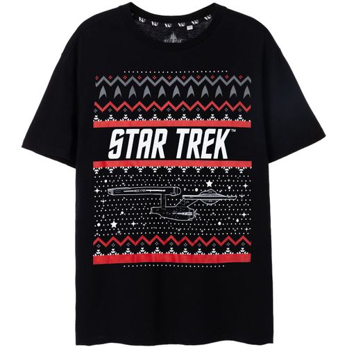 T-shirt Christmas Fairisle T-shirt à manches courtes - Star Trek - Modalova