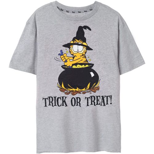 T-shirt Trick Or Treat T-shirt à manches courtes - Garfield - Modalova