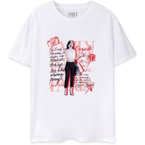 T-shirt Mono Typography T-shirt à manches courtes - Emily In Paris - Modalova