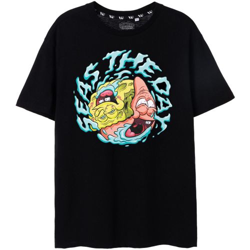 T-shirt Krusty Pants Seas The Day T-shirt à manches courtes - Spongebob Squarepants - Modalova