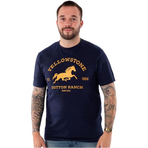 T-shirt Dutton Ranch Logo T-shirt à manches courtes - Yellowstone - Modalova