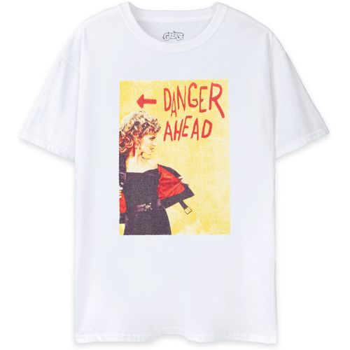 T-shirt Danger Ahead T-shirt à manches courtes - Grease - Modalova