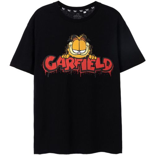 T-shirt Graffiti T-shirt à manches courtes - Garfield - Modalova