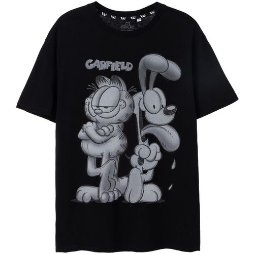 T-shirt Greyscale T-shirt à manches courtes - Garfield - Modalova