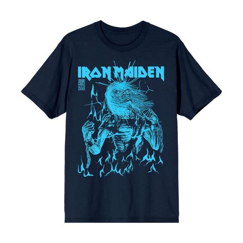T-shirt 50 Life After Death Flames - Iron Maiden - Modalova