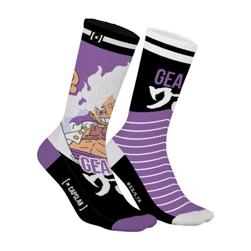 Chaussettes Paire de tennis dépareillées One Piece Luffy - Capslab - Modalova