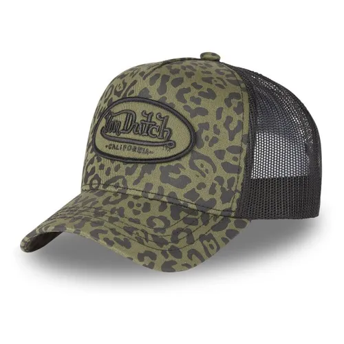 Casquette Casquette en coton trucker avec filet Leopard - Von Dutch - Modalova
