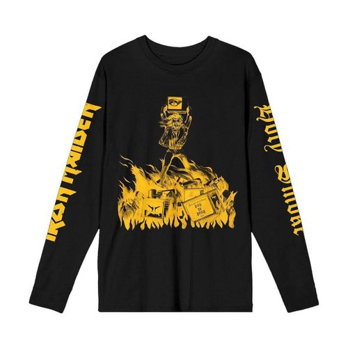 T-shirt Holy Ske Isolated - Iron Maiden - Modalova