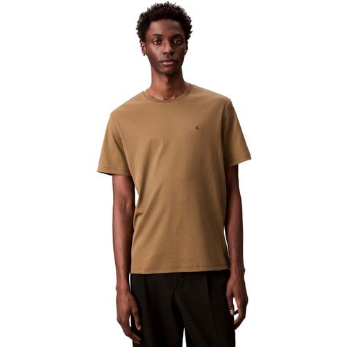 T-shirt Ss Supima Chest Emb - Calvin Klein Jeans - Modalova