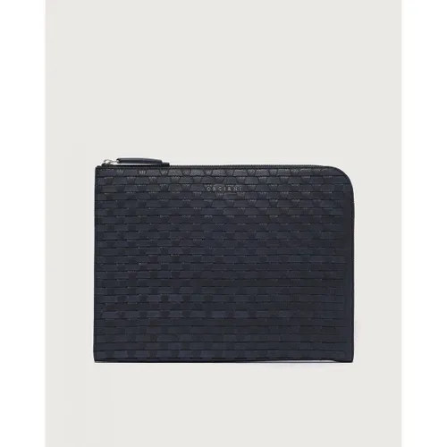 Sac P00734 CHEVRETTE WOVEN - PORTADOCUMENTI-BLU - Orciani - Modalova