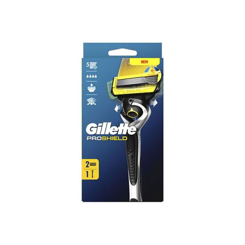 Rasoirs & lames Rasoir Fusion Proshield + 2 Recharges - Gillette - Modalova