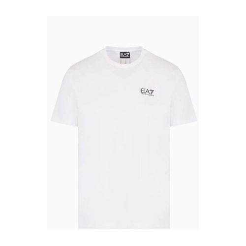 T-shirt 7M000567 AF10375-M0003 WHITE/BLACK - Emporio Armani EA7 - Modalova