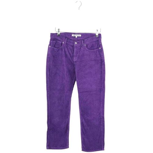 Pantalon Pantalon droit ELIAS en coton violet - Modetrotter - Modalova