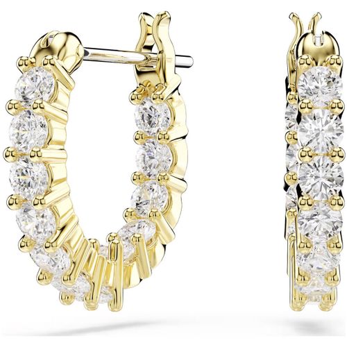 Boucles oreilles Créoles Matrix Vittore - Swarovski - Modalova