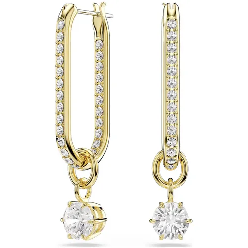 Boucles oreilles Boucles d'oreilles Constella dorées - Swarovski - Modalova
