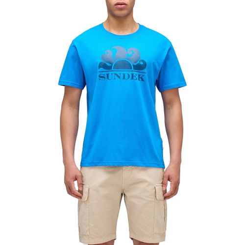 T-shirt Sundek New Simeon Logo - Sundek - Modalova
